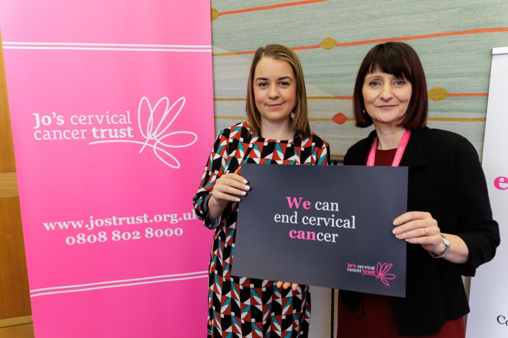 Stephanie Peacock MP meeting with Jo's Cervical Cancer Trust