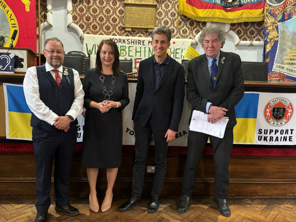 Stephanie Peacock, Ed Miliband, and the NUM