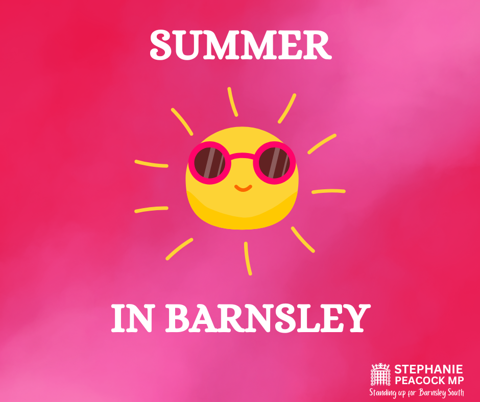 Summer in Barnsley graphic