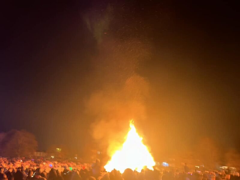 Image of the Bonfire at Locke Park 