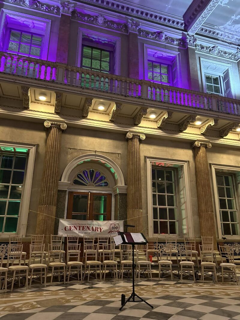 Image of Wentworth Woodhouse before the Centenary Choir performance