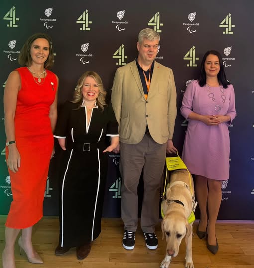 Stephanie Peacock MP at the Paralympic and Channel 4 event in Parliament
