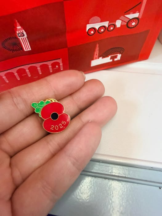 Stephanie Peacock MP's 2025 poppy