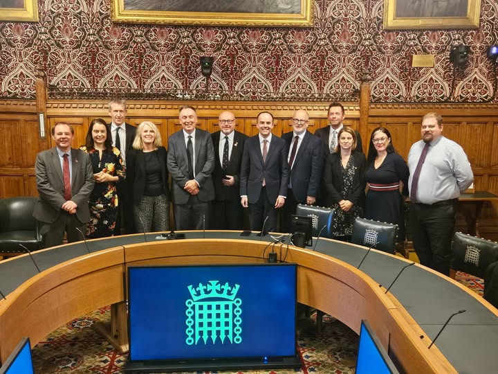 Stephanie Peacock MP at the meeting for MPs representing members of the BCSSS in Parliament