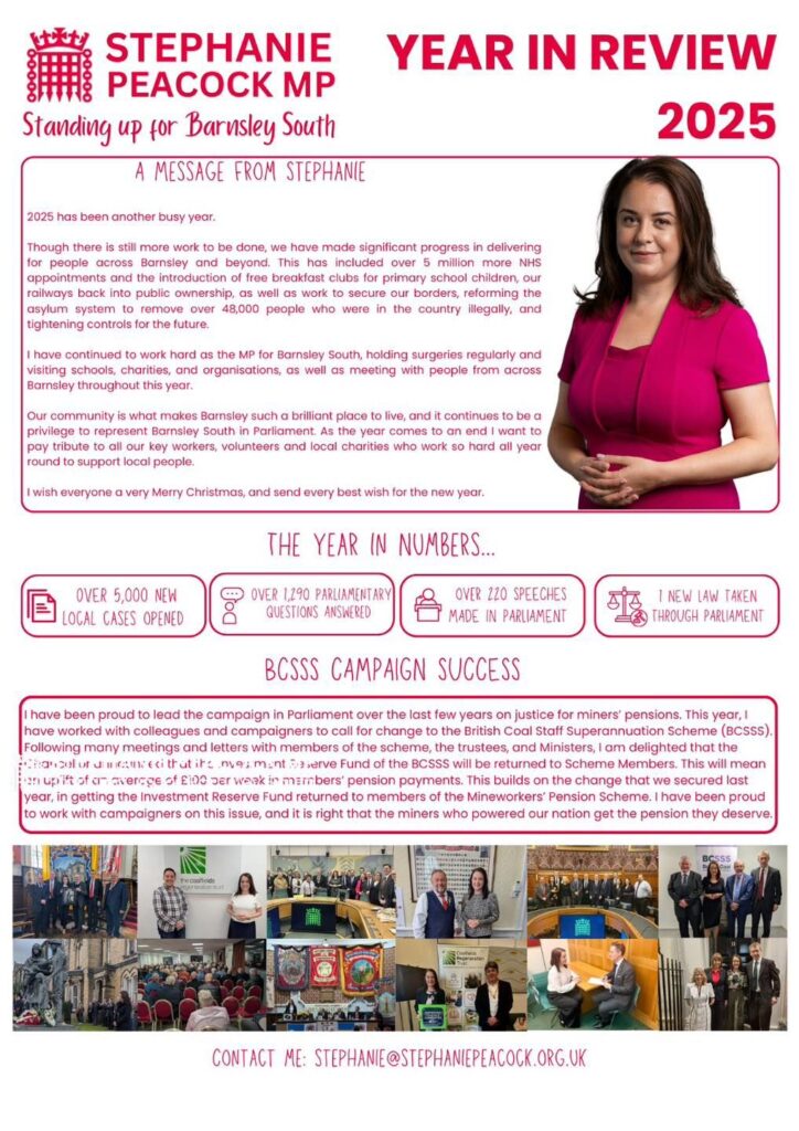 Stephanie's 2025 Update