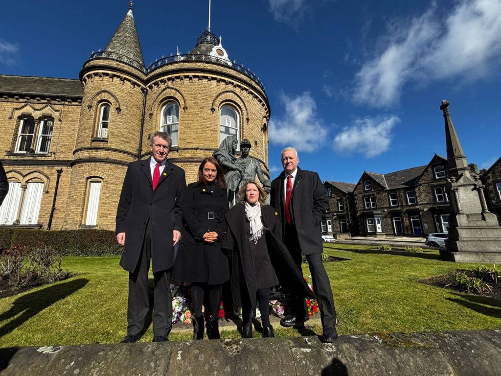Stephanie Peacock MP, Dan Jarvis MP, Marie Tidball MP and Ian Lavery MP at the Annual David Jones and Joe Green Memorial Lecture at the NUM