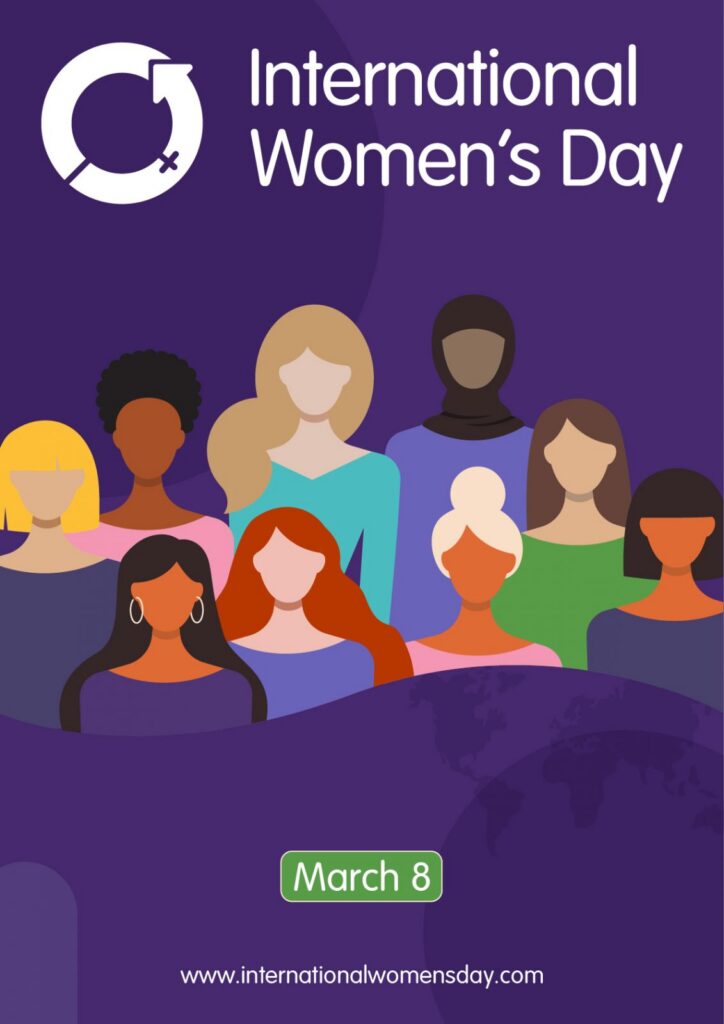International Women's Day graphic