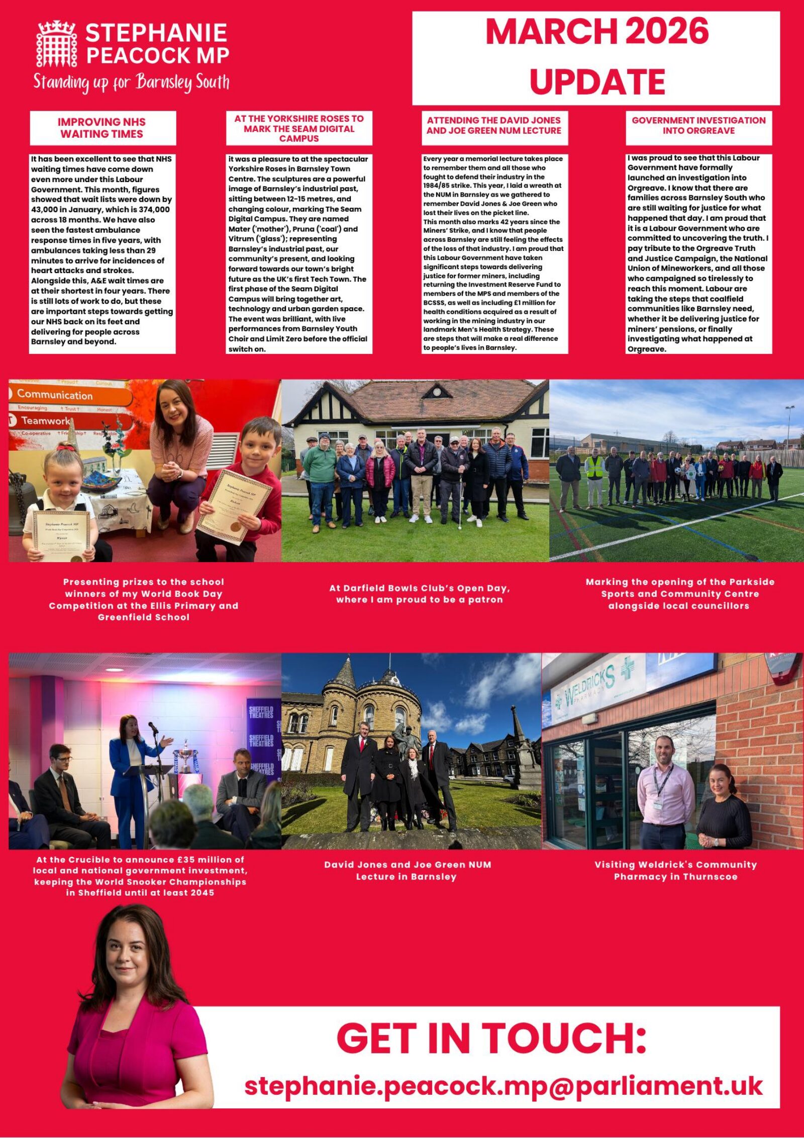 Stephanie Peacock MP